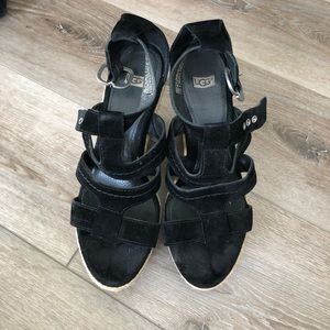 UGG AUSTRALIA JUTE WRAPPED WEDGE